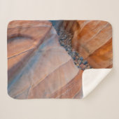 Red Rock Valley of Fire State Park Sherpa Deken (Voorkant (horizontaal))