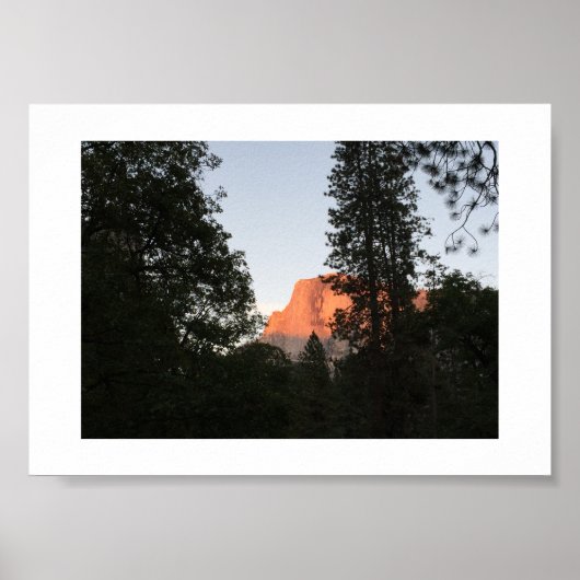 Red Rock Yosemite Valley Poster (Voorkant)
