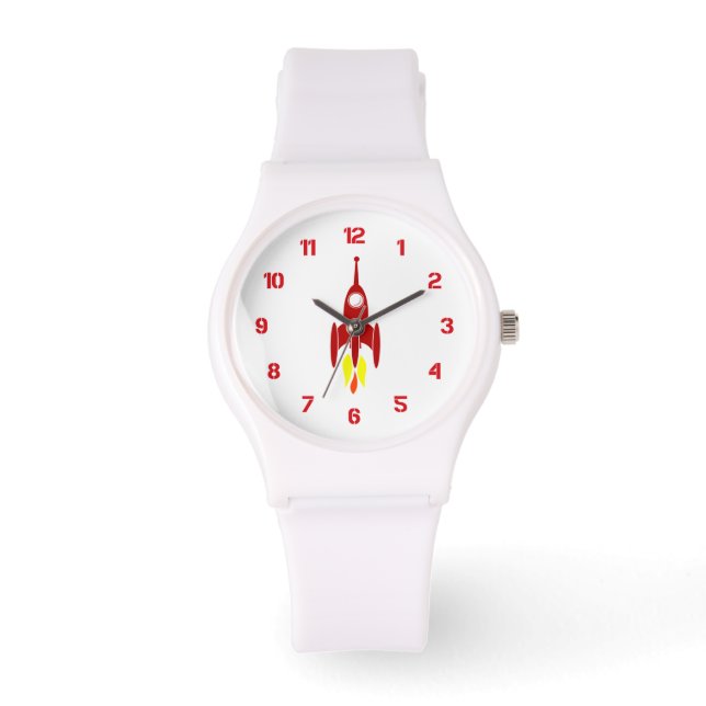 Red Rocket Horloge (Voorkant)