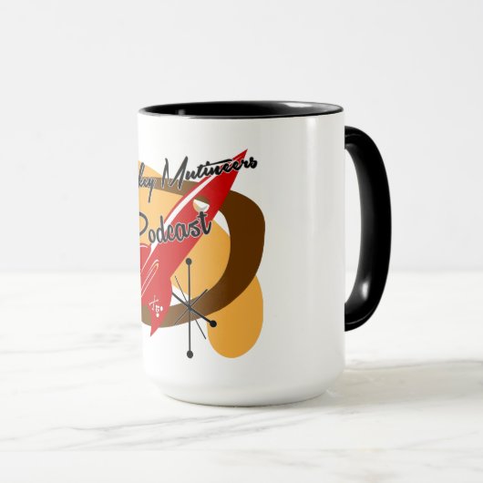 Red Rocket Mok (Voorkant rechts)