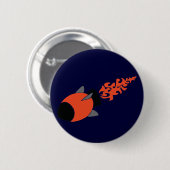 Red Rocket Ronde Button 5,7 Cm (Voorkant /achterkant)