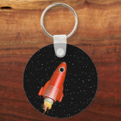 Red Rocket Sleutelhanger (Voorkant)