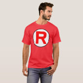 Red Rocket t-shirt (Voorkant volledig)