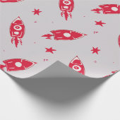 Red Rockets Cadeaupapier (Hoek)