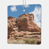 Red Rocks Amphitheater Morrison, Colorado, Verenig Keramisch Ornament (Links)