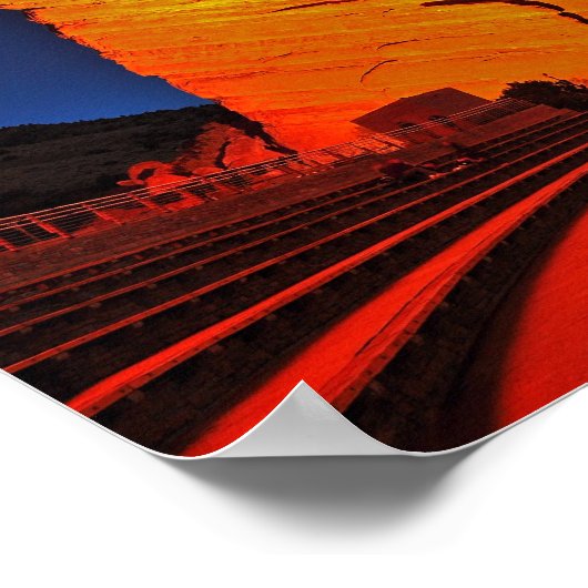 Red Rocks amphitheater Poster (Hoek)