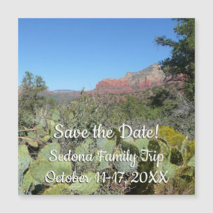 Red Rocks and Cacti I Save the Date