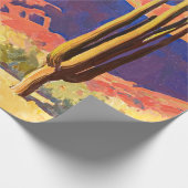 Red Rocks and Cactus, 1945 by Maynard Dixon Cadeaupapier (Hoek)