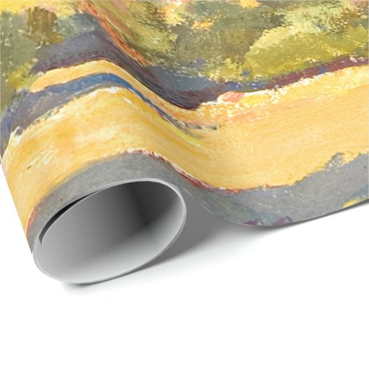 Red Rocks and Cactus, 1945 by Maynard Dixon Cadeaupapier (Rol Hoek)