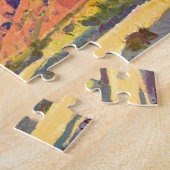 Red Rocks and Cactus, 1945 by Maynard Dixon Legpuzzel (Zijkant)