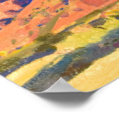 Red Rocks and Cactus, 1945 by Maynard Dixon Poster (Hoek)