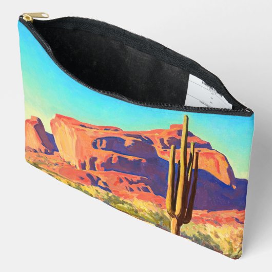 Red Rocks and Cactus van Maynard Dixon Etui (Open)