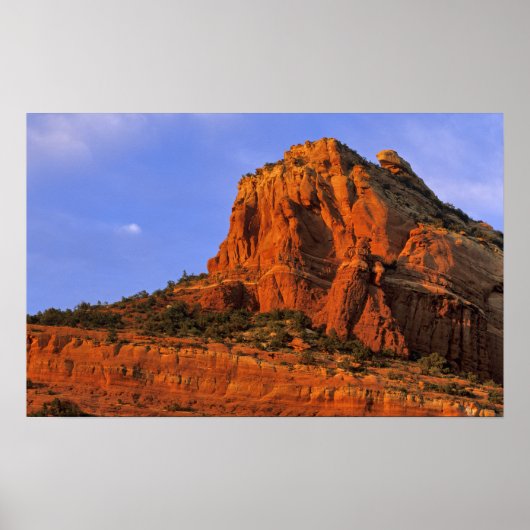 Red Rocks bij Sterling Canyon in Sedona Arizona Poster (Voorkant)