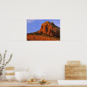 Red Rocks bij Sterling Canyon in Sedona Arizona Poster (Keuken)