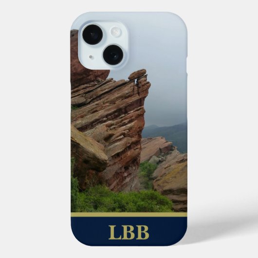 Red Rocks Colorado gepersonaliseerd Case-Mate iPhone Case (Achterkant)