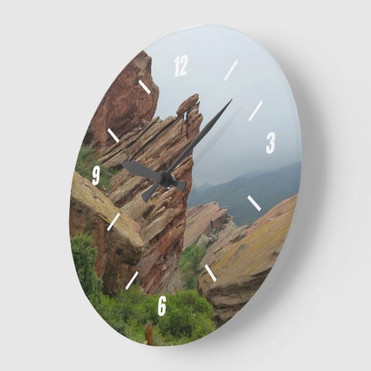 "Red Rocks" Colorado wandklok (Hoek)