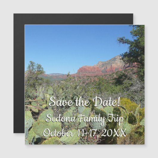 Red Rocks en Cacti I (Voorkant / Achterkant)