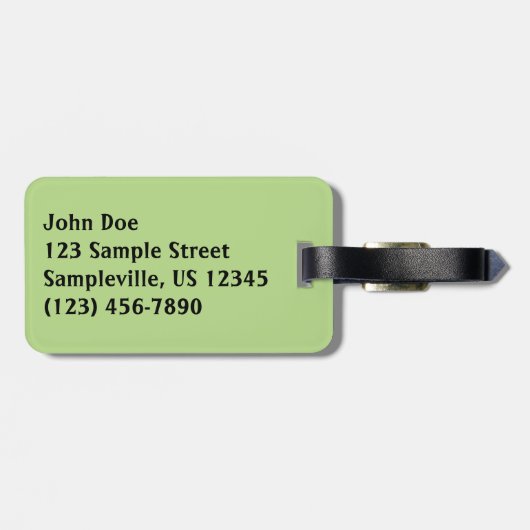 Red Rocks en Cacti I Bagagelabel (Achterkant horizontaal)