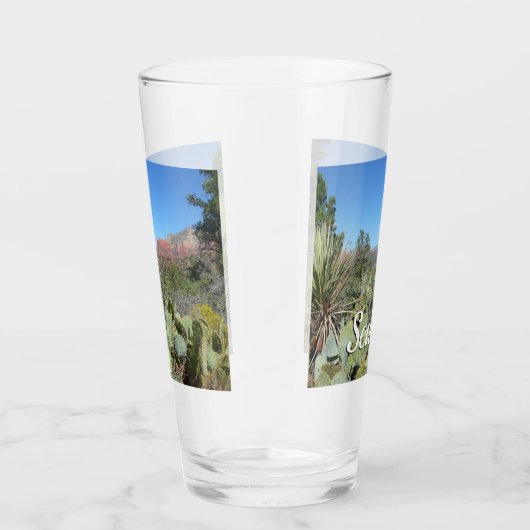 Red Rocks en Cacti I Glas (Rechts)