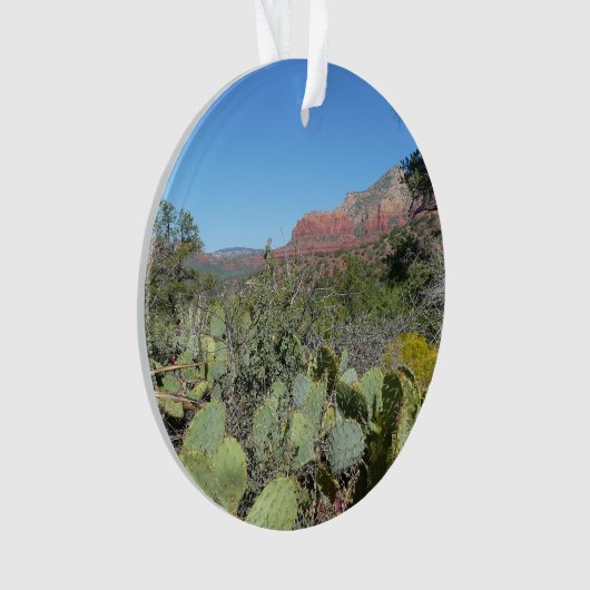 Red Rocks en Cacti I Ornament (voorkant)