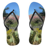 Red Rocks en Cacti I Teenslippers (Voetbed)