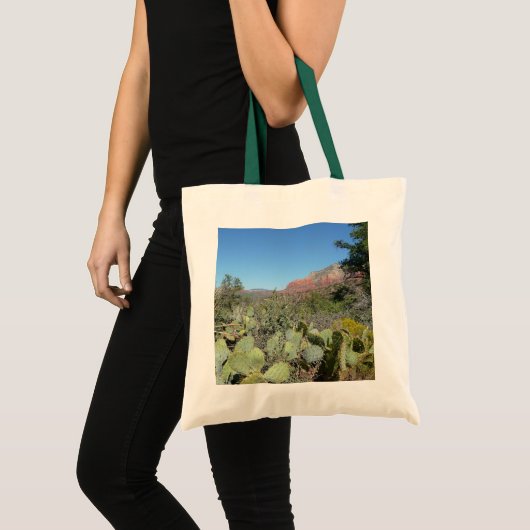 Red Rocks en Cacti I Tote Bag (Voorkant (product))
