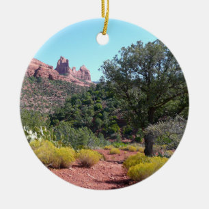 Red Rocks en Cacti II in Sedona Arizona Keramisch Ornament