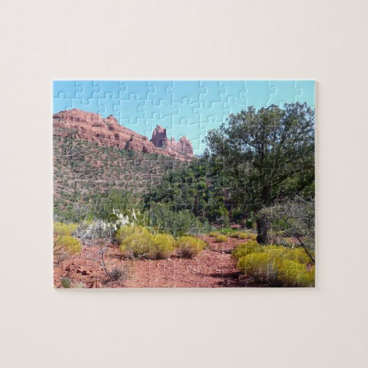 Red Rocks en Cacti II in Sedona Arizona Legpuzzel (Horizontaal)