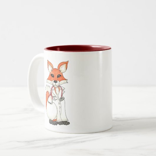 Red Rocks Fox Mok (Voorkant links)