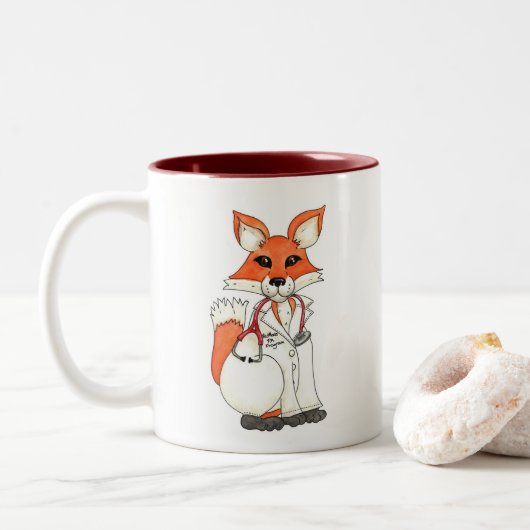 Red Rocks Fox Mok (Met donut)