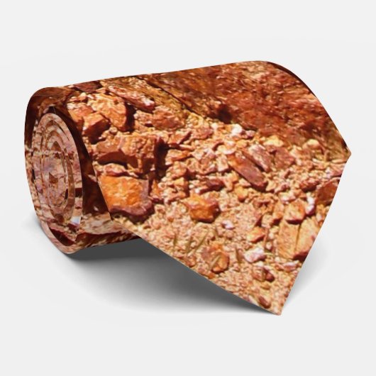 Red Rocks Geology Stropdas (Opgerold)