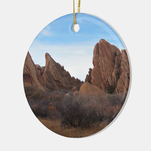 Red Rocks in Roxburough Keramisch Ornament (Links)