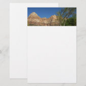 Red Rocks in Zion National Park Briefpapier (Voorkant / Achterkant)