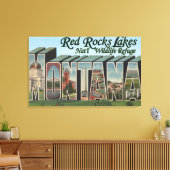 Red Rocks Lake Park, Montana Canvas Afdruk (Insitu (Woonkamer))
