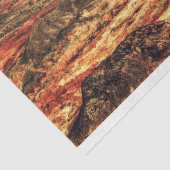 Red Rocks Mountain Scene Art Tissuepapier (Detail)