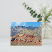 Red Rocks Nevada Briefkaart (Staand voorkant)