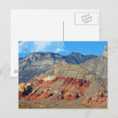 Red Rocks Nevada Briefkaart (Voorkant / Achterkant)