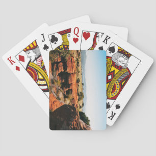 Red Rocks op het Zuid-Afrikaanse Magaliesbergplate Pokerkaarten