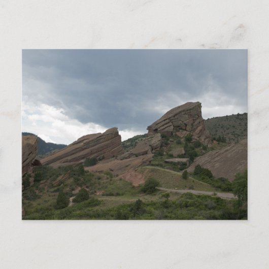 Red Rocks Park Briefkaart (Voorkant)