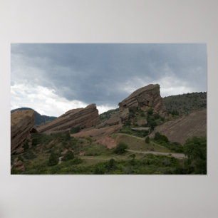 Red Rocks Park Colorado Poster