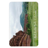 Red Rocks Park en Mountain Range Magneet (Verticaal)