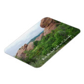 Red Rocks Ridge Mountains en Valley Magneet (Linkerzijde)