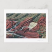 Red Rocks Theater, Park van de Rode Rocks Briefkaart (Voorkant)