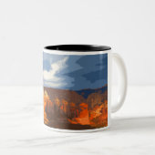 Red Rocks Tweekleurige Koffiemok (Voorkant rechts)