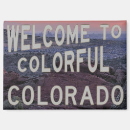 Red Rocks View of Denver Magneet