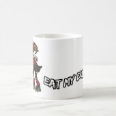 Red Rollerderby-stoorzender Koffiemok (Center)