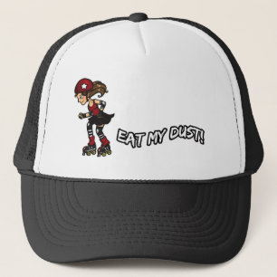 Red Rollerderby-stoorzender Trucker Pet