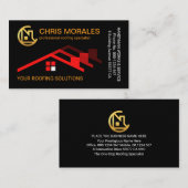 Red Roof Roofing Building Visitekaartje (Voorkant / Achterkant)