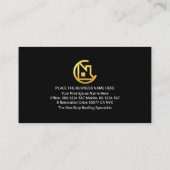 Red Roofer dakbedekking dakbedekking bouwer Visitekaartje (Achterkant)