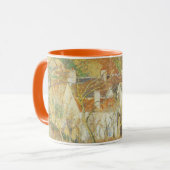 Red Roofs, hoek van een dorp, winter door Pissarro Mok (Voorkant links)